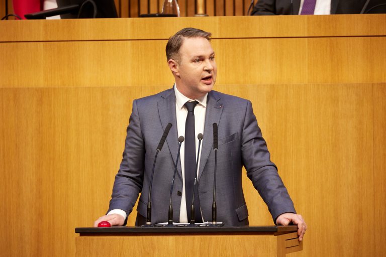 Andreas Babler, Copyright Parlamentsdirektion, Foto: Thomas Topf